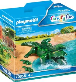 *** PLAYMOBIL FAMILY FUN - ALLIGATOR ET SES PETITS #70358